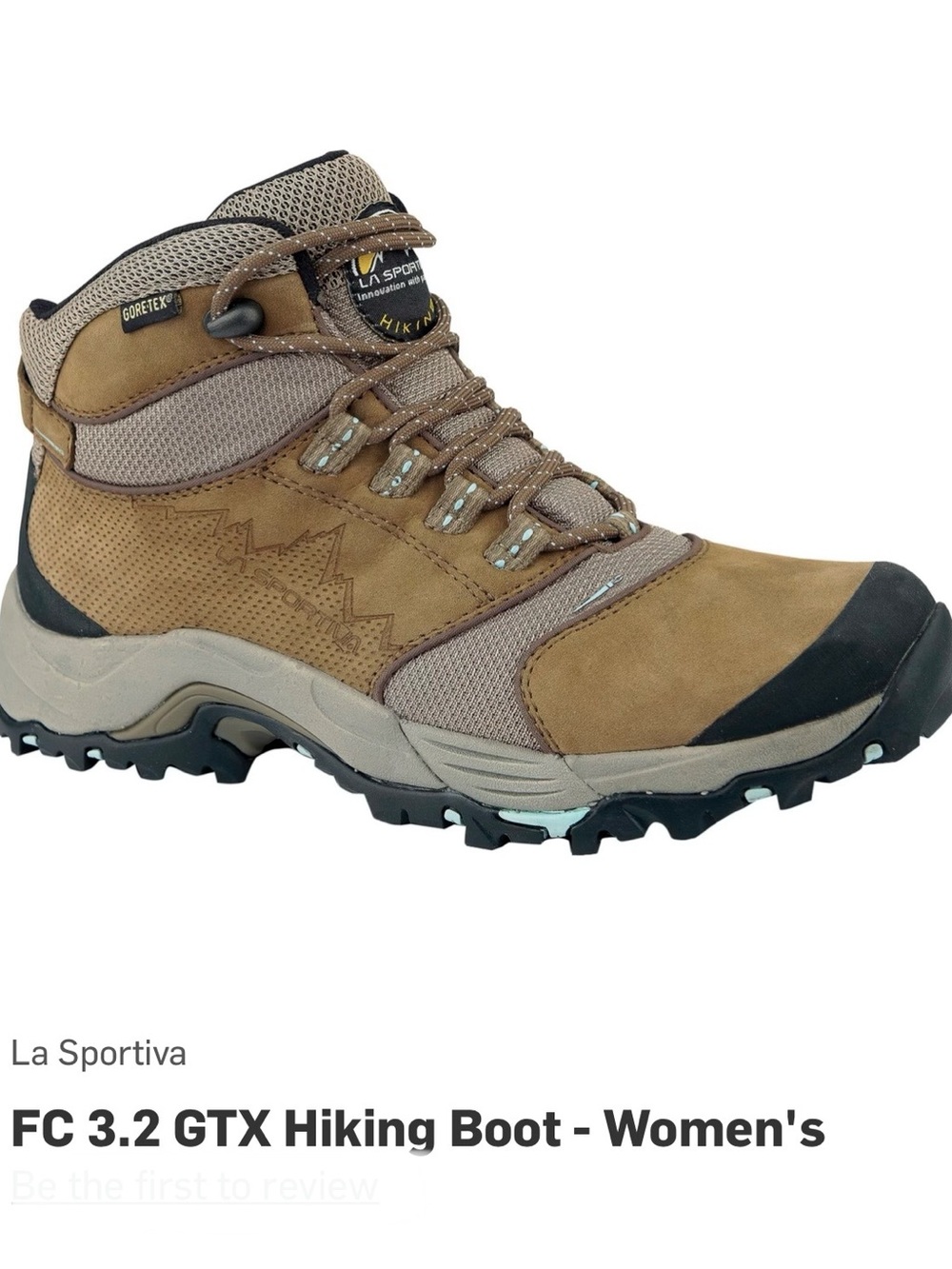 La Sportiva FC Eco 3.2 gore-tex Women's Brown & Tan Waterproof Hiking Boot